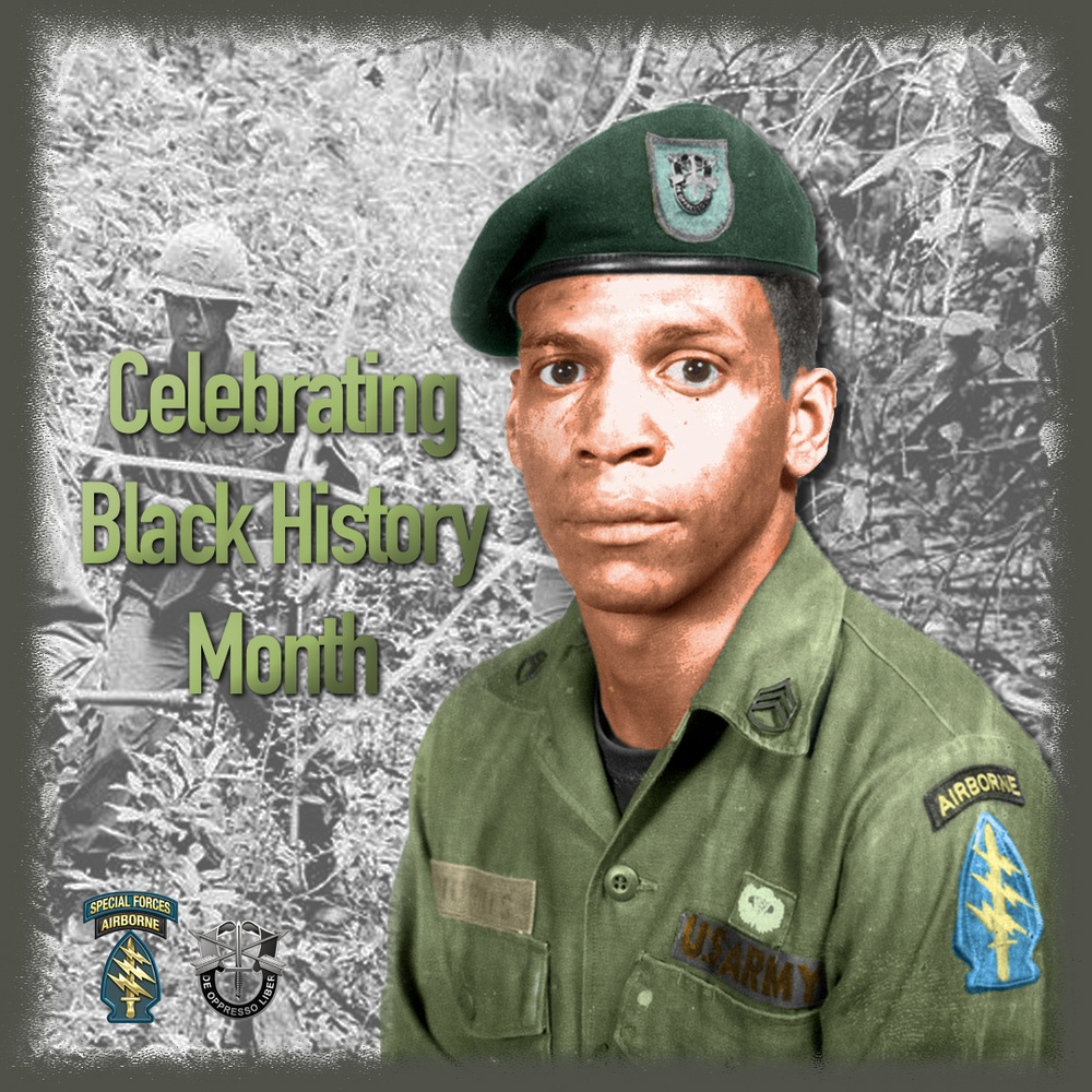Celebrating Black History Month - MOH Recipient SFC Melvin Morris