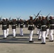 U.S. Marine Corps' Silent Drill Platoon performs on MCAS New River