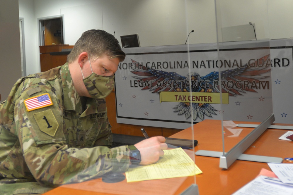 NC Guard Income Tax Filing Assistance Begins