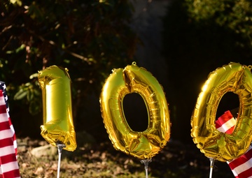 Coast Guard veteran celebrates 100th birthday