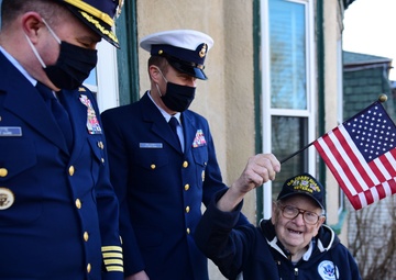 Coast Guard veteran celebrates 100th birthday
