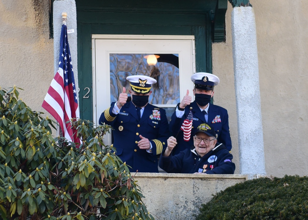 Coast Guard veteran celebrates 100th birthday 