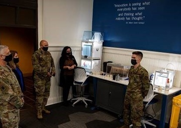 USAF Expeditionary Center command team visits Joint Base Charleston