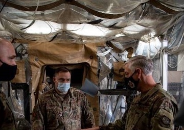 USAF Expeditionary Center command team visits Joint Base Charleston