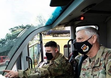 USAF Expeditionary Center command team visits Joint Base Charleston