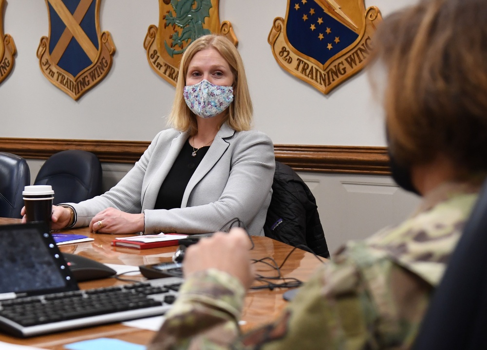 Keesler hosts distinguished visitors