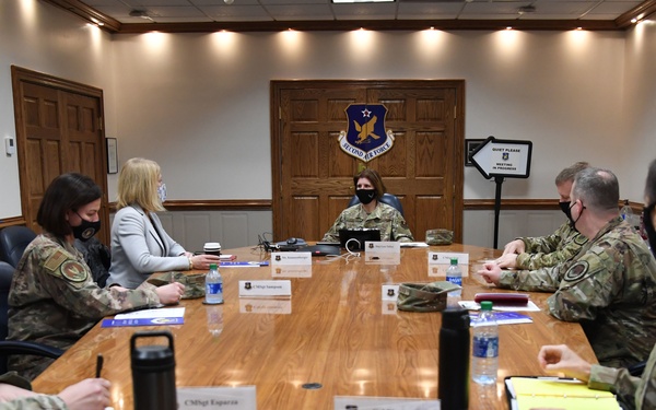 Keesler hosts distinguished visitors