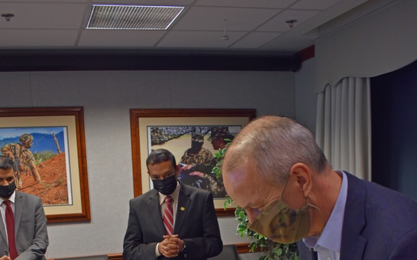 Army CIO and G-6 Bid Farewell To Deputy CIO Greg Garcia