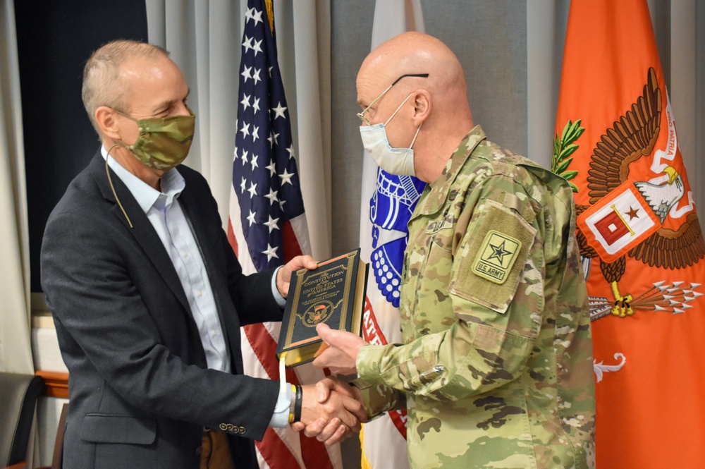 Army CIO and G-6 Bid Farewell To Deputy CIO Greg Garcia