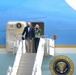 President Biden arrives at Ellington Field