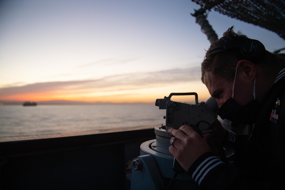 USS Princeton returns to San Diego