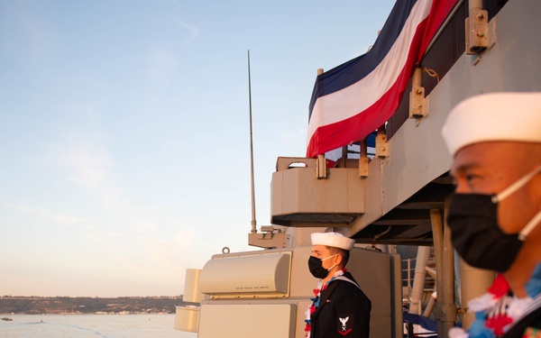 USS Princeton returns to San Diego