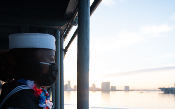 USS Princeton returns to San Diego