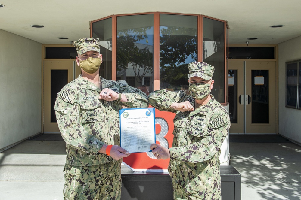 NMCB-3 Seabee Receives 2020 Stethem Award