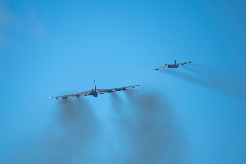 Barksdale bombers depart Andersen AFB