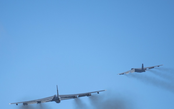 Barksdale bombers depart Andersen AFB