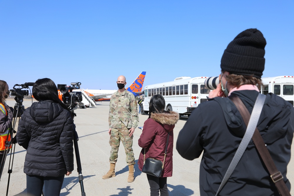 2nd Armor Brigade Combat Team support Community Vaccination Centers