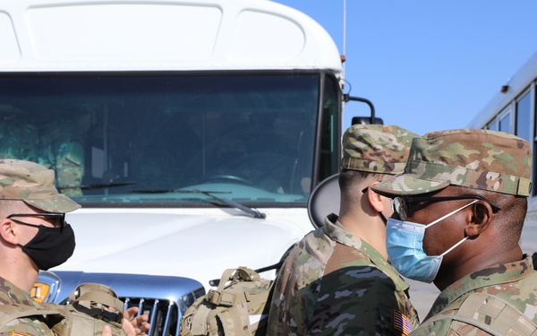 2nd Armor Brigade Combat Team support Community Vaccination Centers