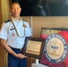 Maj. ChaTom &quot;CT&quot; Warren receives distinguished military leadership award