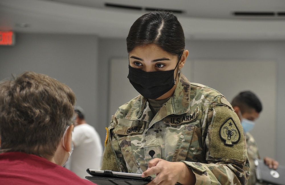 Nevada Guard leads effort in COVID-19 vaccinations in Las Vegas