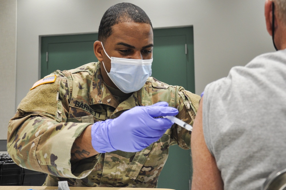 Nevada Guard leads effort in COVID-19 vaccinations in Las Vegas