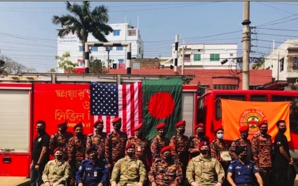Newly Learned First Responder Skills Tested in Bangladesh