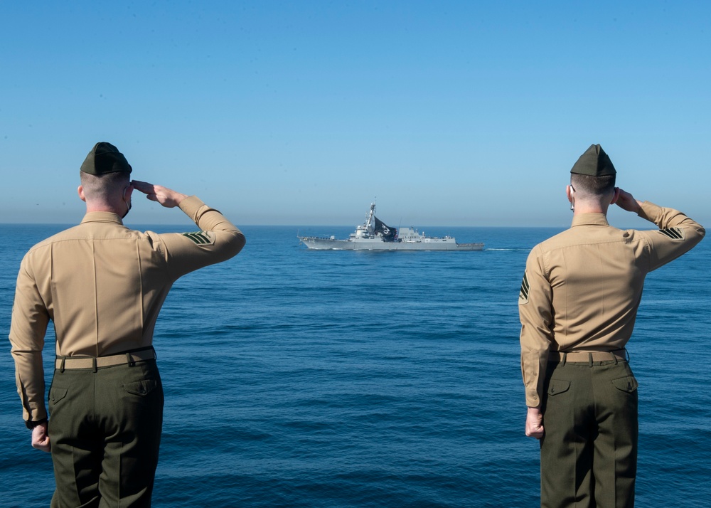 Nimitz Returns To San Diego