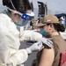 USS San Diego Gets COVID-19 Vaccinations