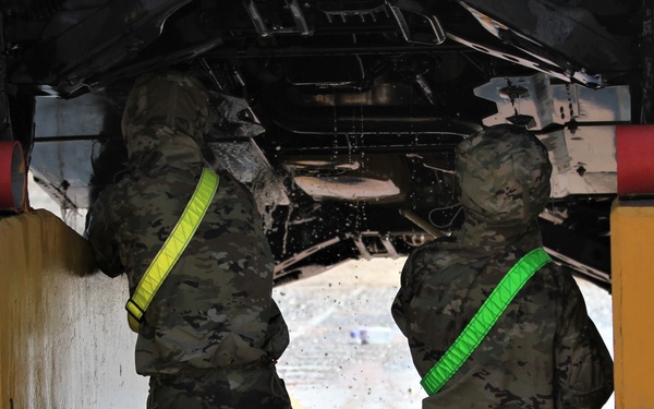 1166th Military Detachment conduct operations at Kuwaiti Naval Base