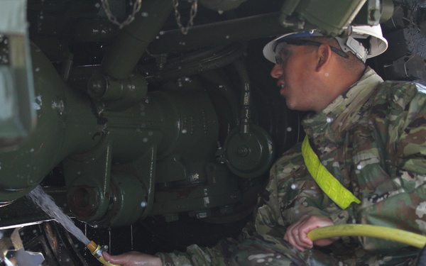 1166th Military Police Detachment conduct operations at Kuwaiti Naval Base