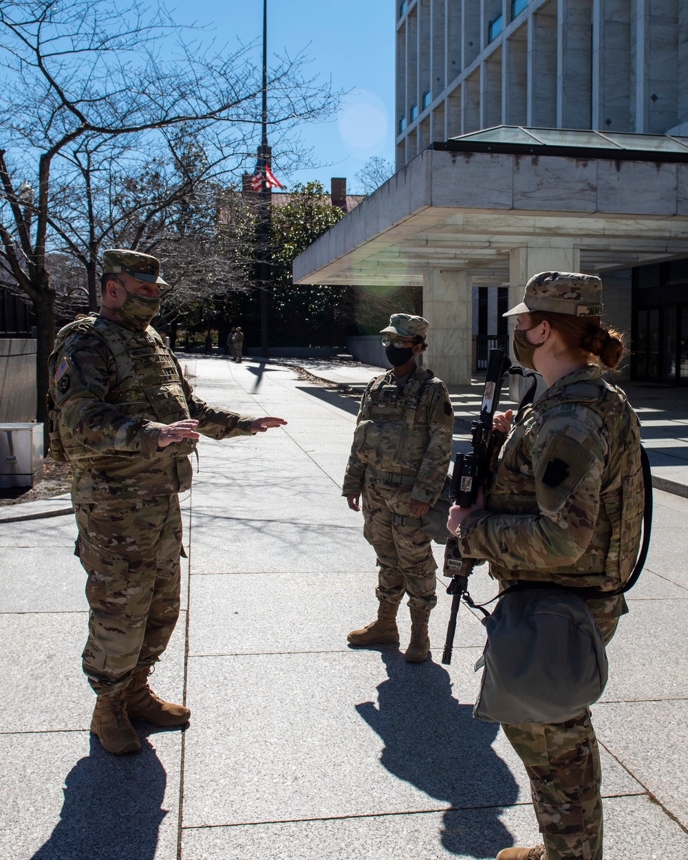 28th Infantry Division leadership visits Soldiers in D.C.