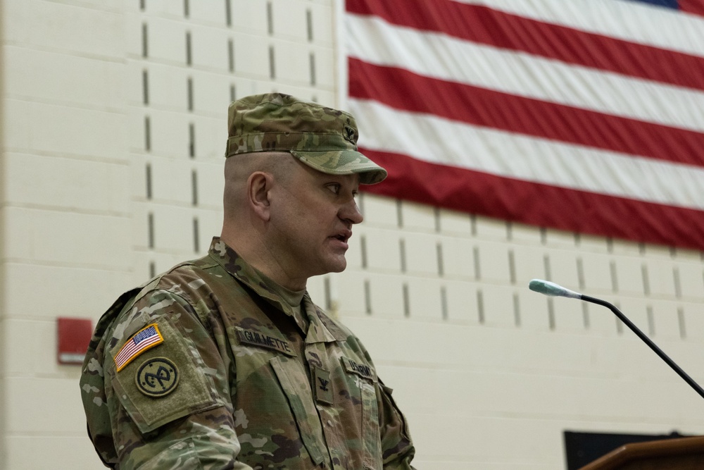 NYNG 53rd Digital Liaison Detachment Change of Command Ceremony (20210227)