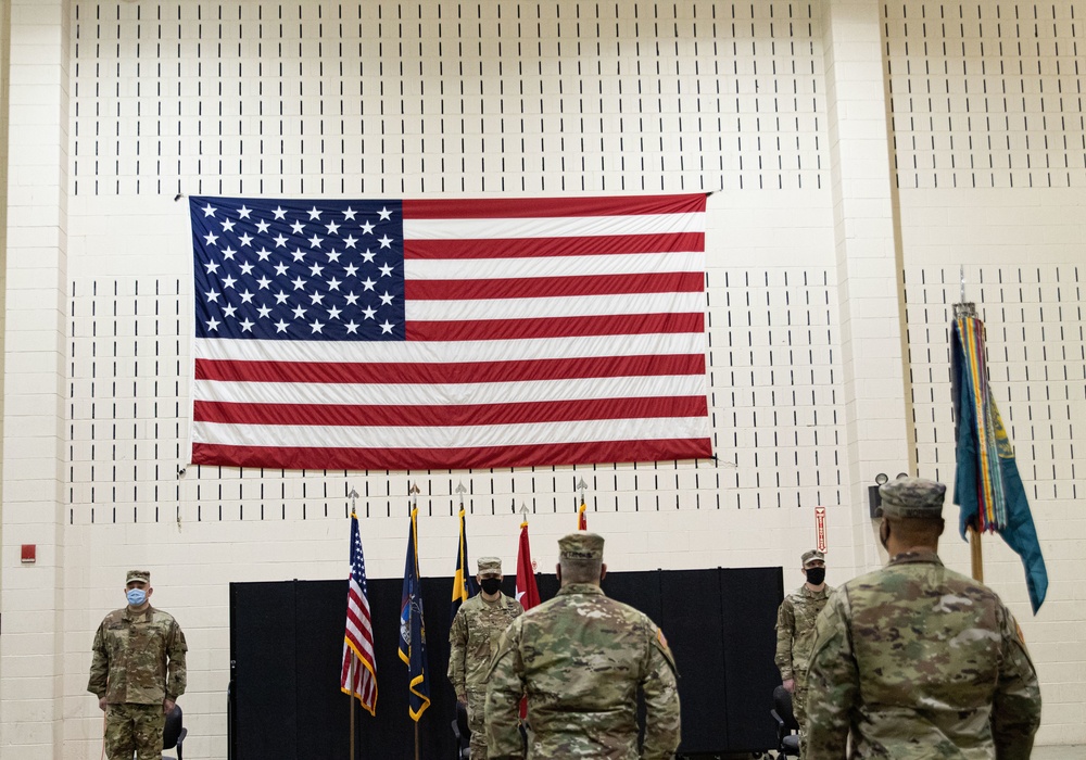 NYNG 53rd Digital Liaison Detachment Change of Command Ceremony (20210227)