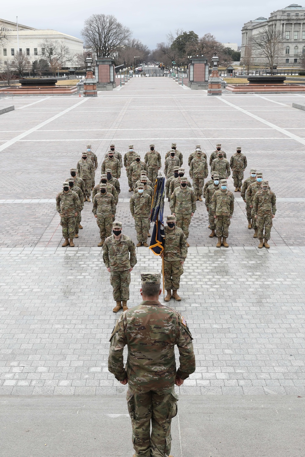 New Jersey National Guard soldiers promoted on Capitol steps