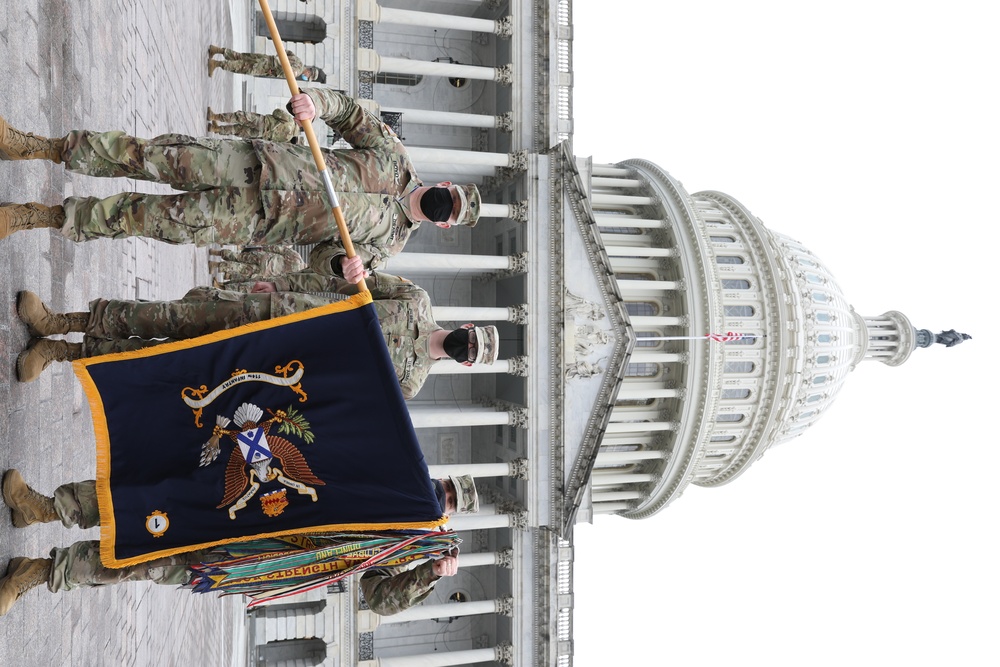 New Jersey National Guard soldiers promoted on Capitol steps