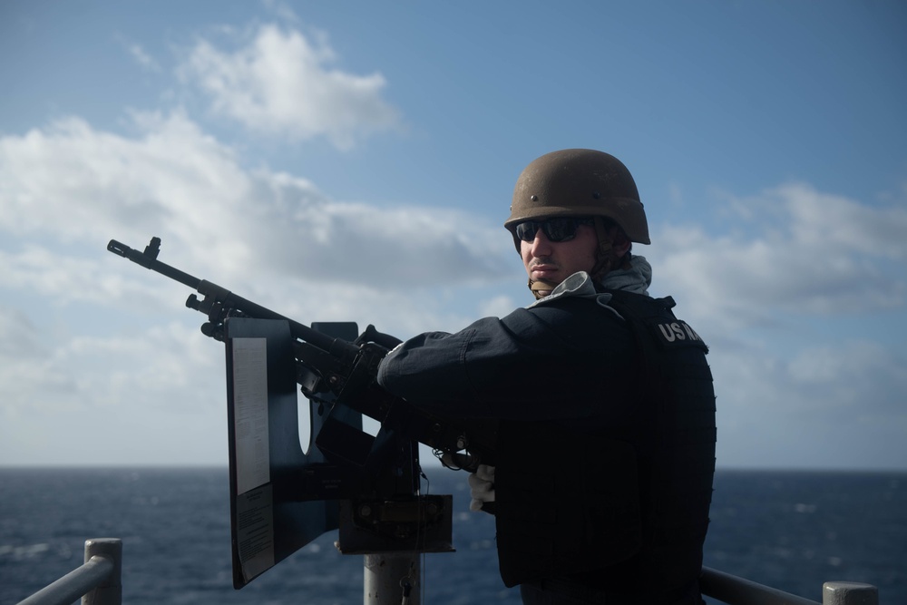 Monterey Conducts Operations in the Atlantic