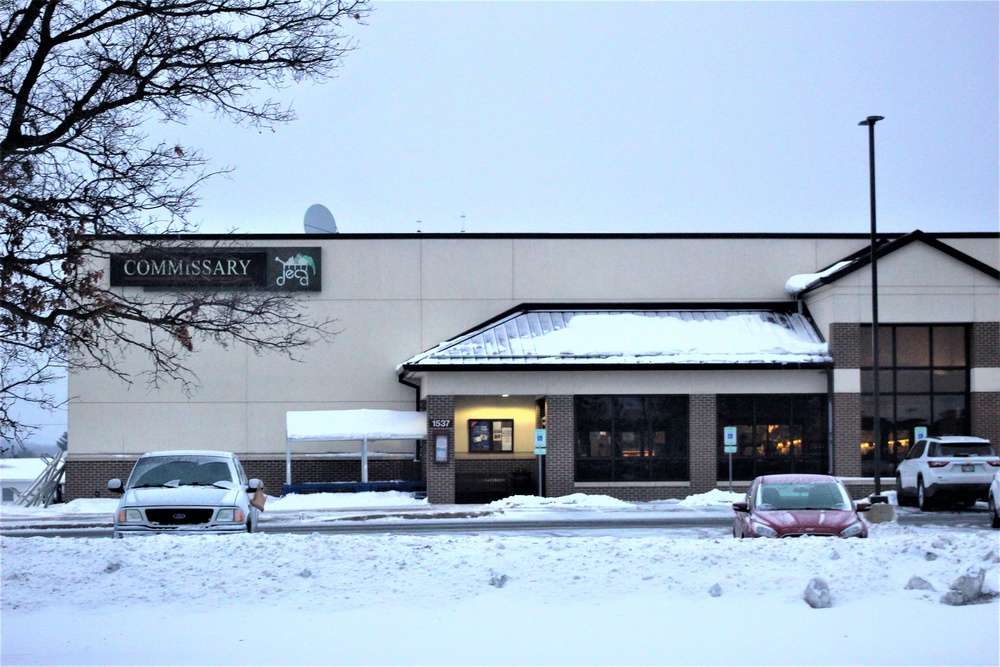 Fort McCoy Commissary operations