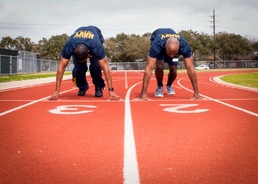 Best Friends Compete in 100-meter Sprint