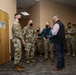 Brig. Gen. Jeffrey P. Van Visits Vaccine Mega-Site