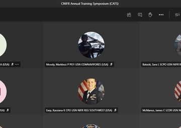 Reserve Information Warfare Command Conducts Virtual Training Symposium