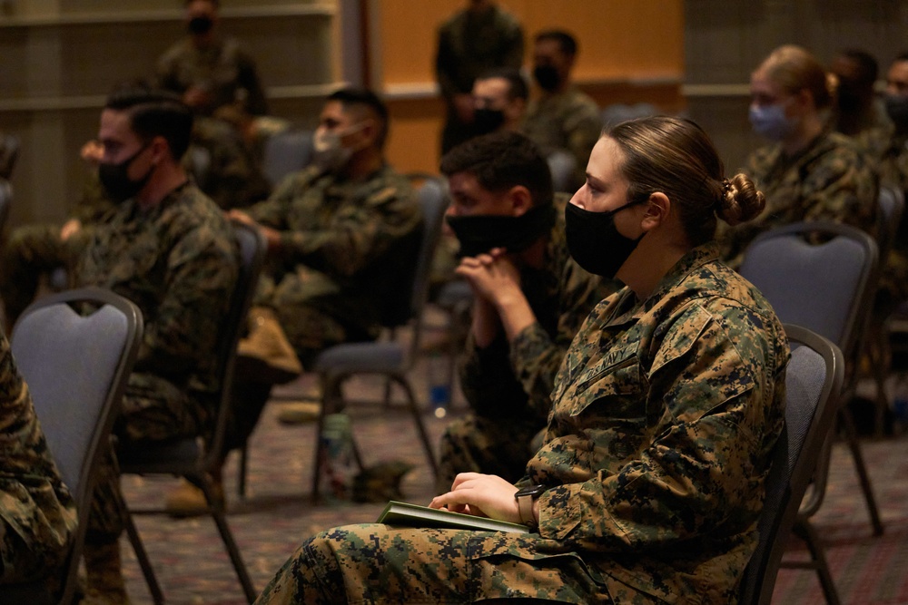 U.S. Marines and U.S. Navy Sailors prepare to support FEMA vaccination effort in Philadelphia
