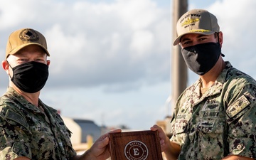 Sailors aboard USS Key West Earn Battle ‘E’ Award