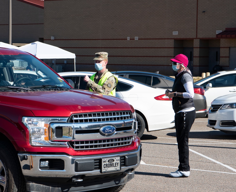 SCNG assists Saluda vaccination site