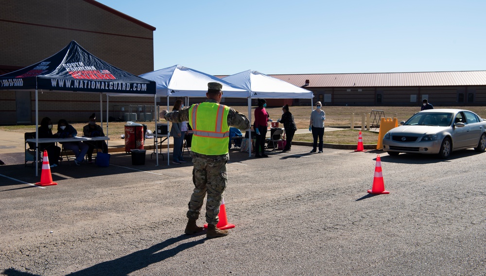 SCNG assists Saluda vaccination site