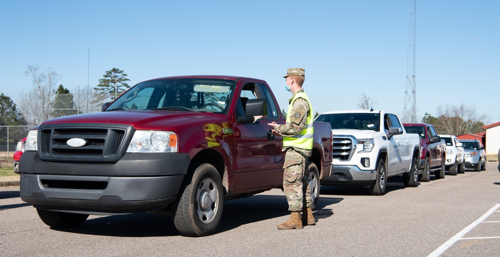 SCNG assists Saluda vaccination site