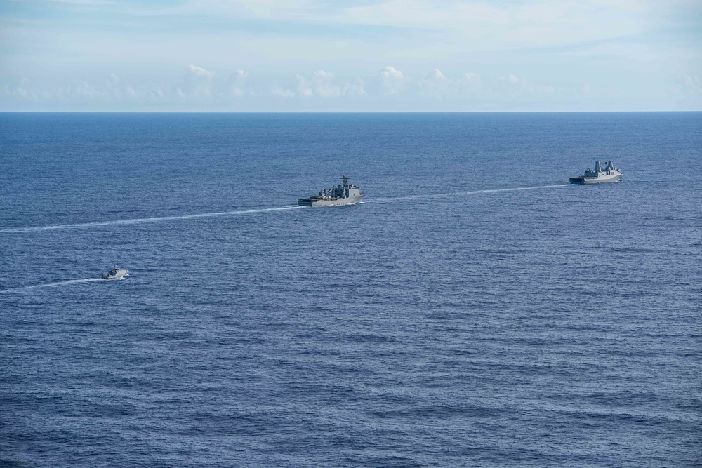 USS New Orleans and USS Ashland PHOTOEX