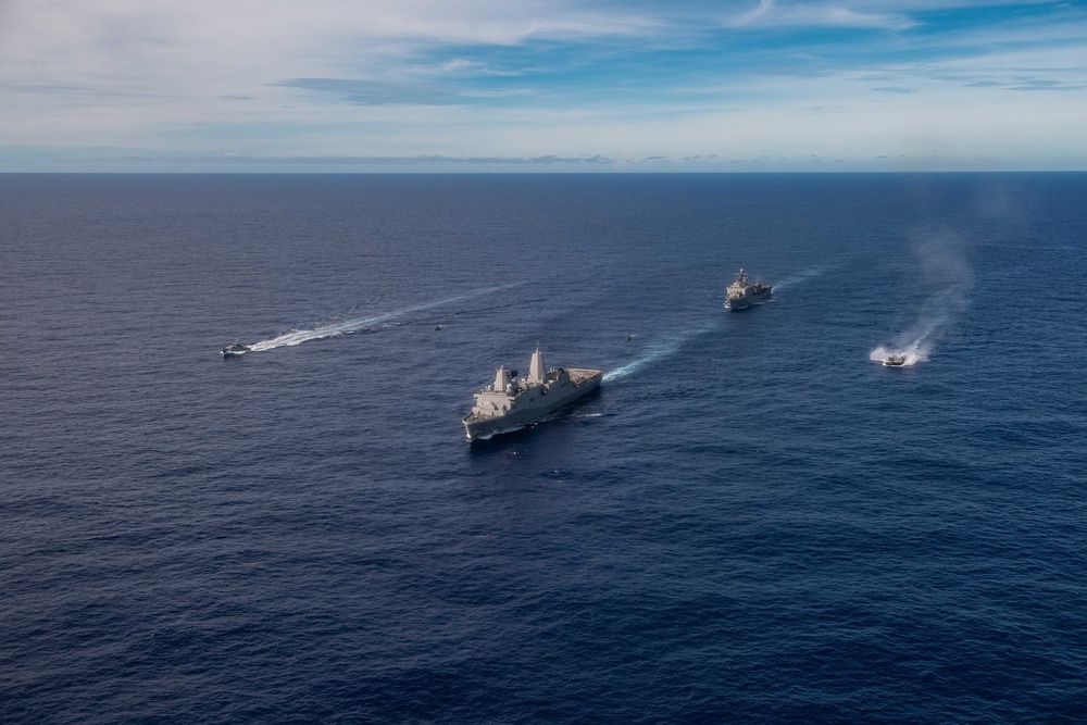 USS New Orleans and USS Ashland PHOTOEX