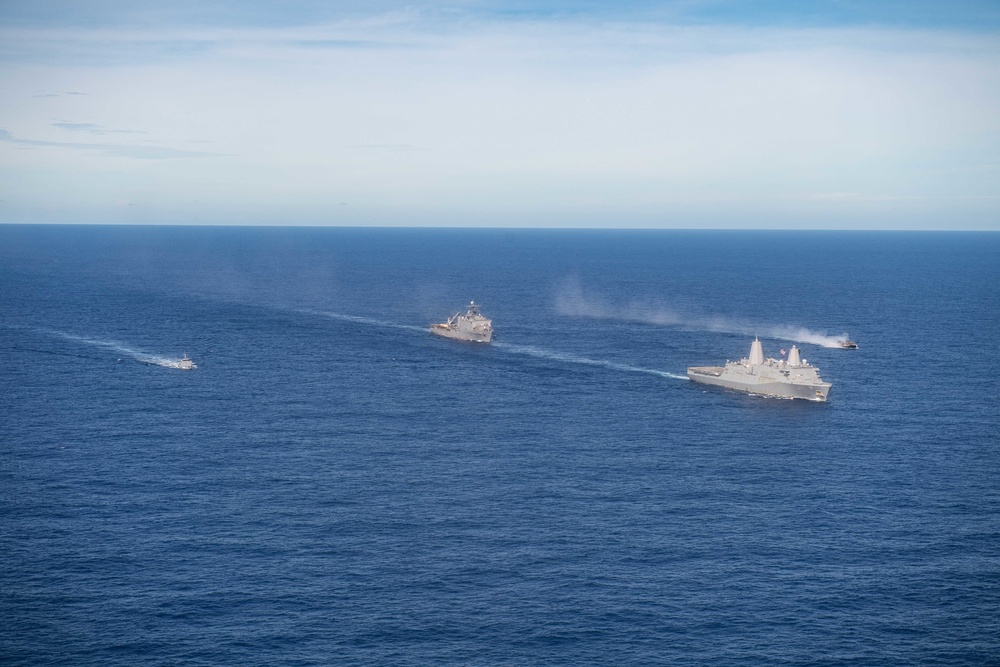 USS New Orleans and USS Ashland PHOTOEX