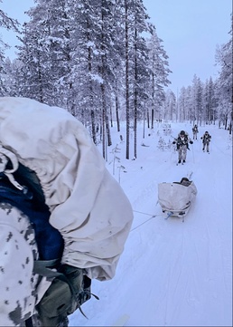 Kleber Soldiers participate in Finnish Army’s Winter Combat Course