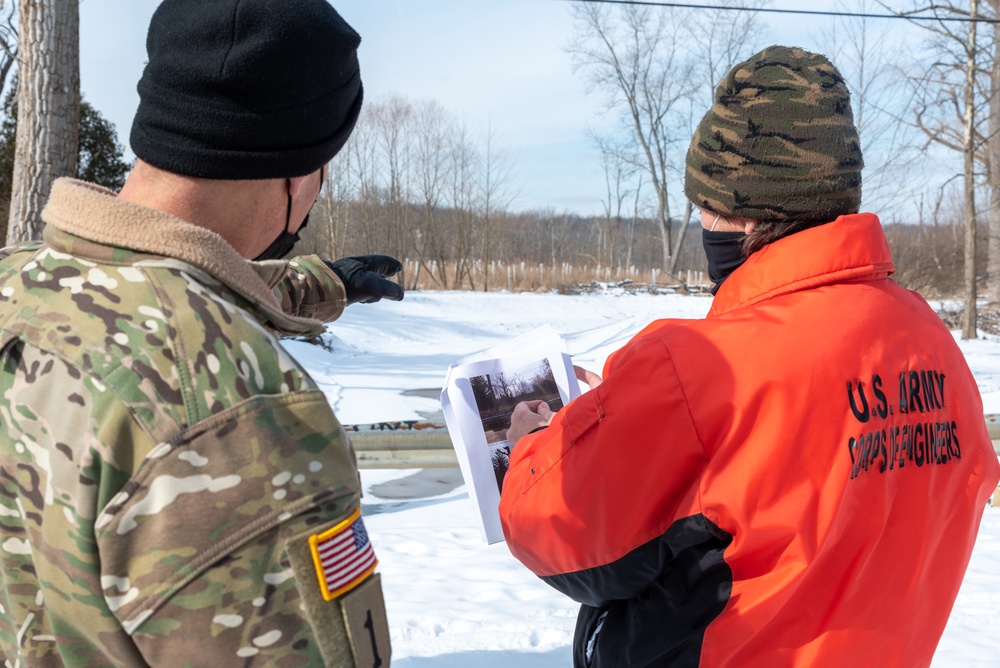 Major General Robert F. Whittle, Jr. visits the USACE Buffalo District's Cleveland field office